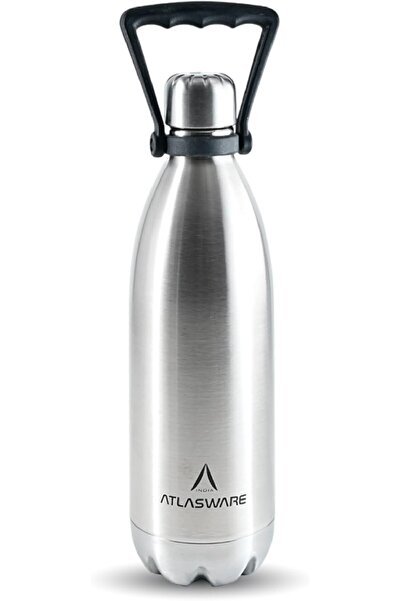 Atlasware Atlaswear Luxury Stainless Steel Water Bottle, 1000ml, Double Wall ...