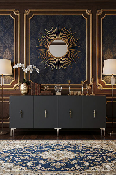 YUMEDİ DESİGN KA1812AS - AYSHE KONSOL ,TV SEHPASI , ÇOK AMAÇLI DOLAP, KAHVE K...