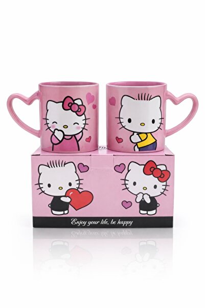 KAZUKO Hello Kitty Couple Mugs Set