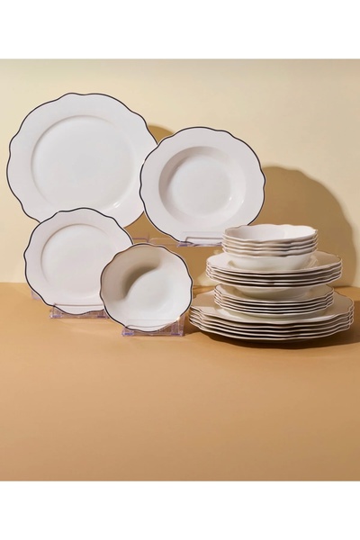 Home Gold 24 Parça Bone Yemek Takımı 6 Kişilik