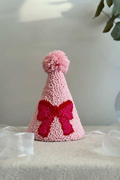 afralya home 1 Yaş Kraliçe Doğum Günü Tacı Kız Bebek Taç-Pembe Parti Şapkası