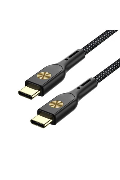 WIWU Wi-C034 Cobra 60W USB-C to USB-C Fast Charging Cable 1.2m – White