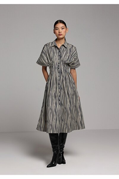 Colin's Regular Fit Women's Navy Blue Dress