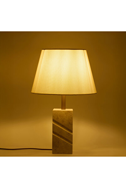 MATMEL Valen Fabric Hat Travertine Lampshade - Beige