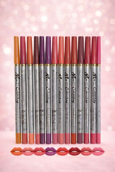 flor beauty 12 fabulous lip liners