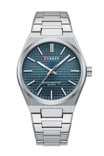 Curren 8439M Men Quartz Minimalist Grid Business Watch