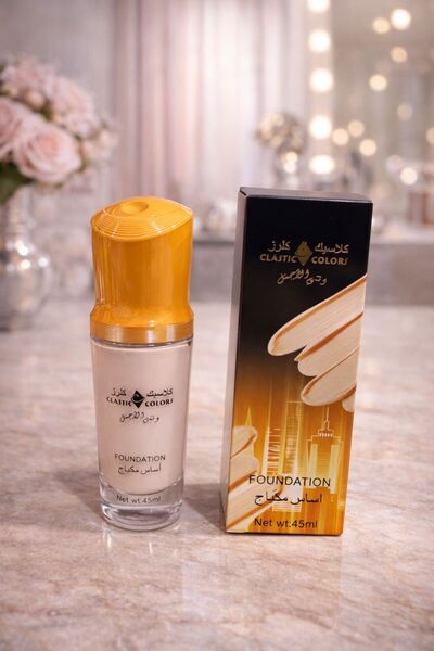 CLASSIC COLORS كريم أساس فاونديشن سائل فو فلتر لومينوس مات رقم 2