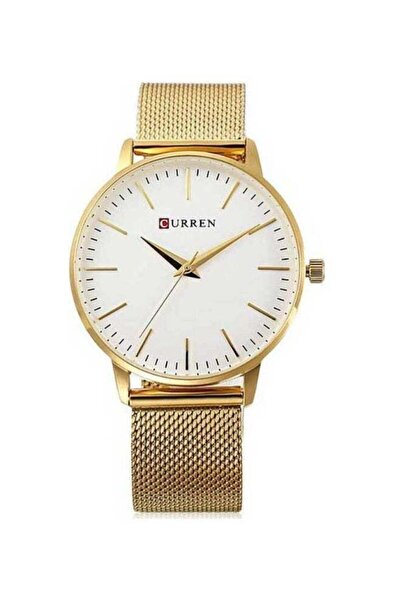 Curren Women's Water Resistant Analog Watch 9024A - 30 mm - Gold