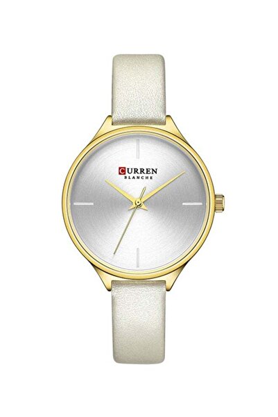 Curren Women's Leather Strap Analog Wrist Watch