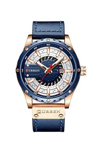 Curren Men's Quartz Watch - 48 mm - Blue