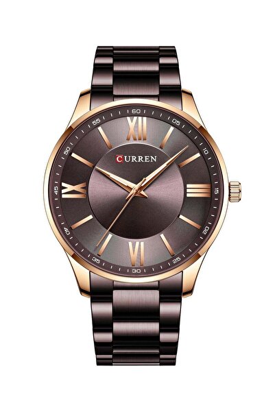 Curren Men's Waterproof Stainless Steel Band Casual Quartz Watch