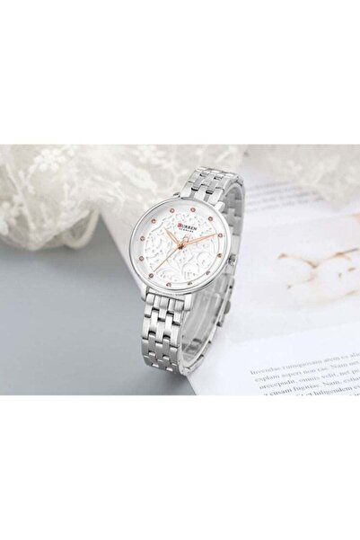 Curren New Black Women Watch Business Quartz Watch Ladies Top Brand Luxury Fe...