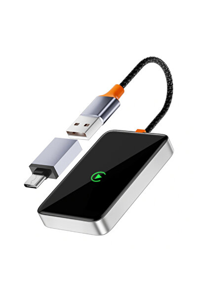 WIWU CP001 2-in-1 Wireless Car Data Transmitter – 5.8GHz Fast Transfer – Plug...