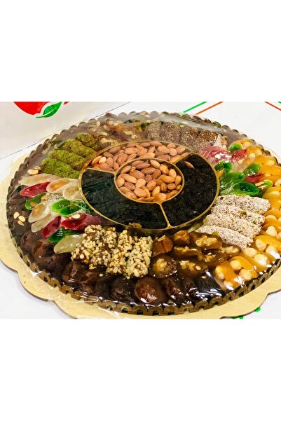 Darende Kayısı Dünyası Lüks Karışık Atom Tepsi – Büyük Boy Özel Hediyelik