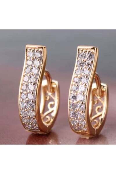 Huitan Unique Design Hoop Earrings for Women