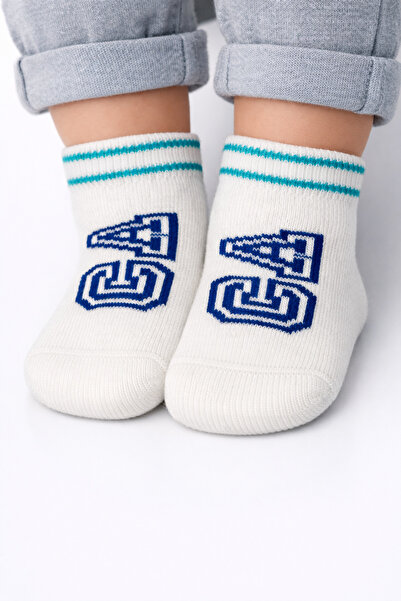 Katia&Bony Baby Counted Step Socks Ecru