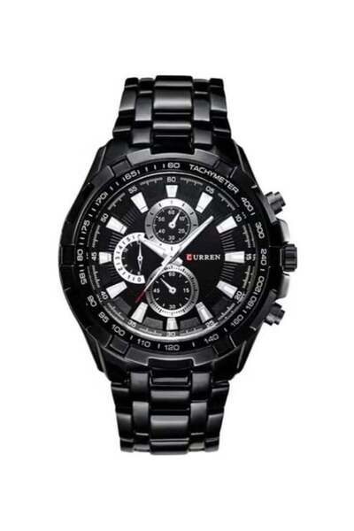 Curren Men's Water Resistant Chronograph Wrist Watch