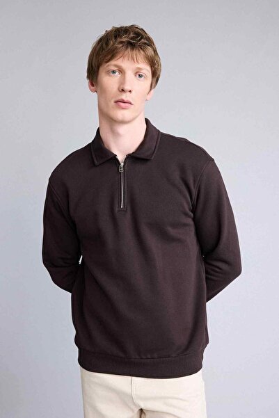 DeFacto Thick Fabric Sweatshirt H1833Ax26Sp