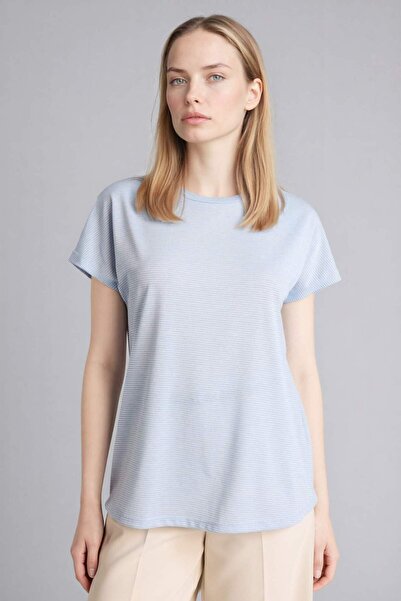 DeFacto Crew Neck Short Sleeve T-Shirt H1490Ax26Sp