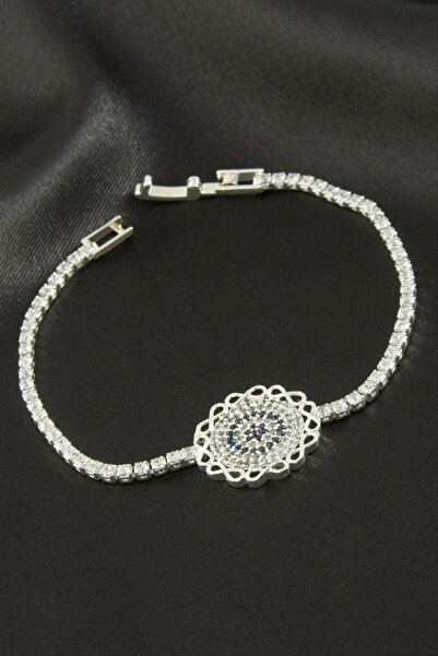 ZERO LAND سوار أطفال من حجر الزركون على شكل زهرة من STOROZAL مقاس 16 سم - (62...