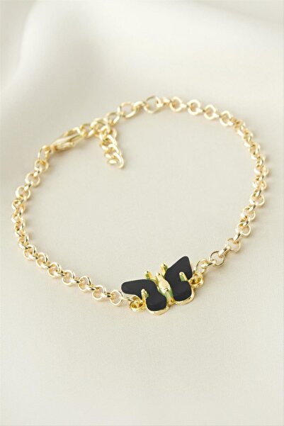 ZERO LAND Storozal Butterfly Polyester Bracelet (62404) - Yellow