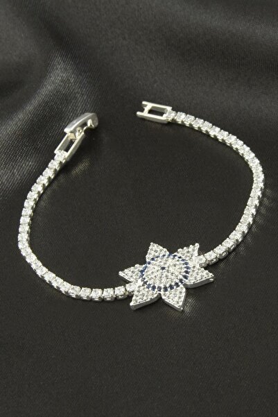 ZERO LAND سوار أطفال من حجر الزركون على شكل نجمة من STOROZAL مقاس 16 سم - (71...