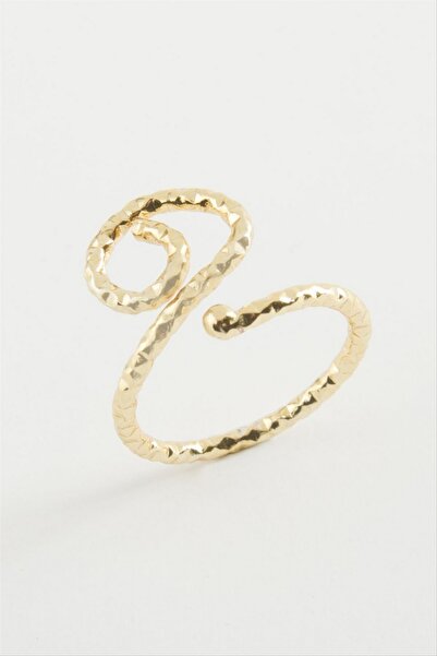 ZERO LAND Storozal Flower Metal Ring (71605) - Yellow