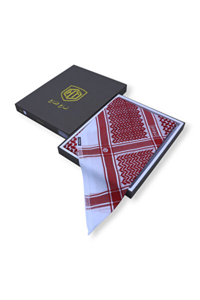 hashtag غترة كلاسيكية حمراء