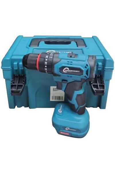 GCCE Cordless Drill Machine, 18V, with Case, Blue