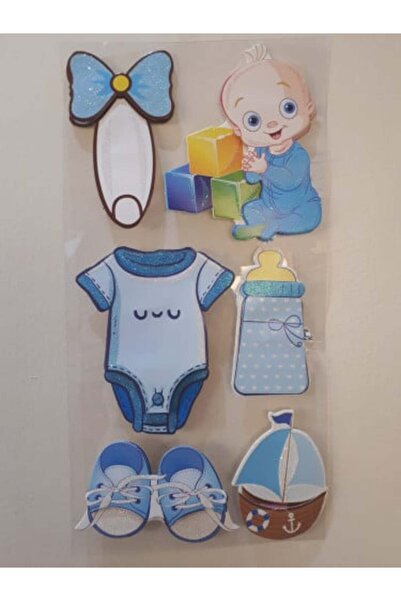 Other Glitter embossed wall stickers for children's parties