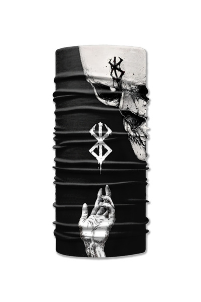 NIFF BERSERK "No Pain No Gain" Bandana Yeni Model Motorcu Baf Buff Maske Outd...