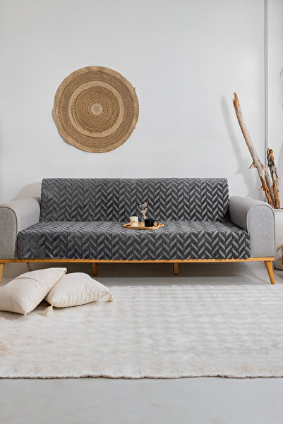 Viaden Aura Non-Slip Base Sofa Cover 170X210 cm Anthracite