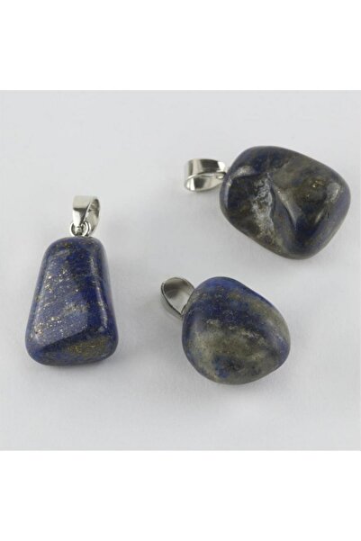 ZERO LAND Storozal Lapis Natural Stone Pendant (74923) - Dark Blue