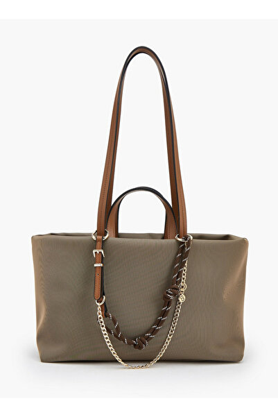 Celeste Chain Detail Tote Bag with Double Handle