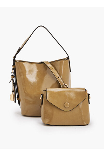 Paprika Solid Tote Bag and Crossbody Bag