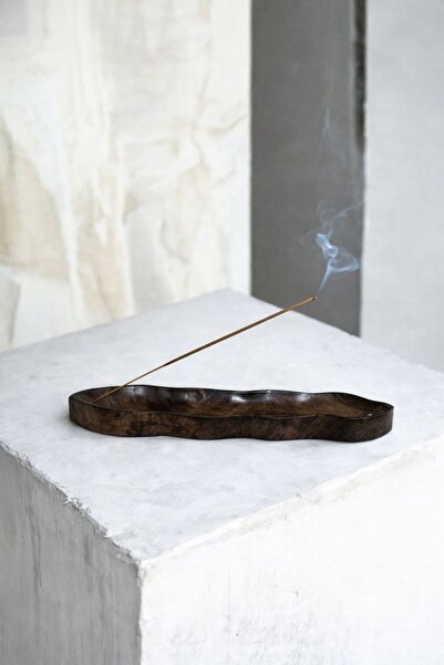 ATELİER LUCERE Dahlia Doğal Ahşap Tütsülük
