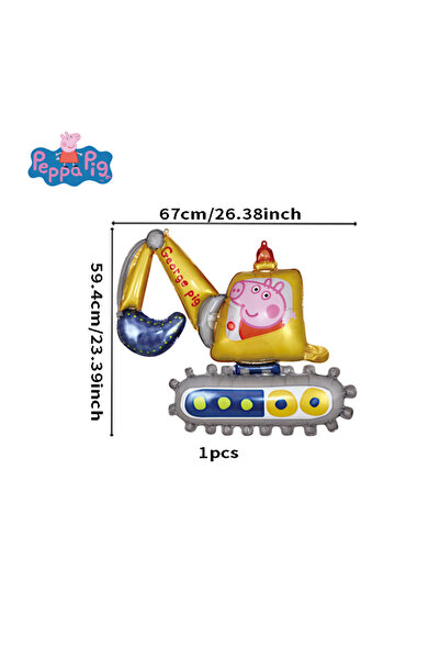 Choice1 بالون من رقائق الألومنيوم لتزيين حفلات أعياد الميلاد بطابع بيبا بيج (...