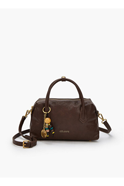 Celeste Textured Tote Bag with Zip Closure