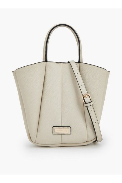 Paprika Textured Tote Bag with Detachable Strap