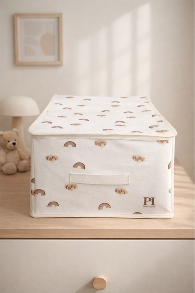 LUXWAY HOME Küçük Baby Hurç 35x42x23 cm Fermuarlı Dolap İçi Düzenleyici Baza ...