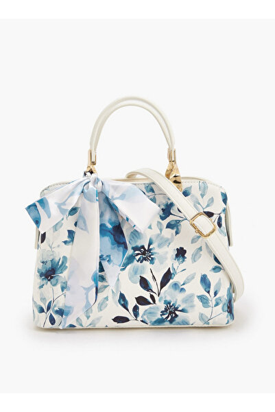 Flora Bella by Shoexpress حقيبة كتف بنقشة زهور مع بوشاح