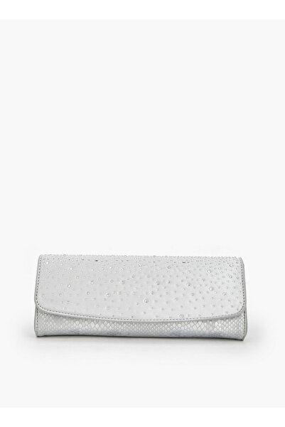 Flora Bella by Shoexpress Embellished Clutch with Chain Strap
