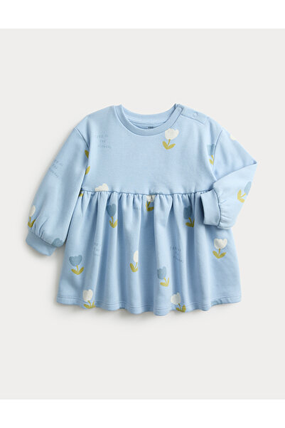 Marks & Spencer Desenli Çocuk Elbise