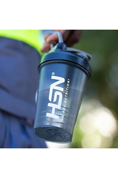 Hsn Shaker We Are Nutrition! BPA Free | 400 ml | Grey-Black