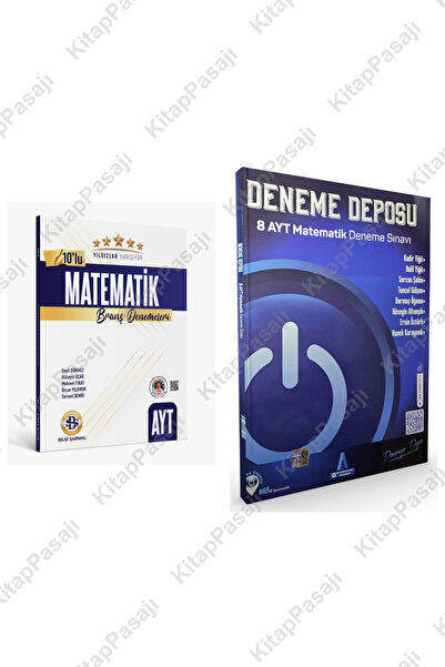Bilgi Sarmal Yayınları Deneme Deposu AYT 8li Matematik Branş Denemeleri ve Yı...