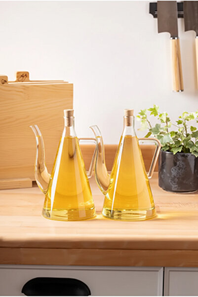 FH finehome Oliva 2-Piece Pitcher Oil Dispenser 500ml