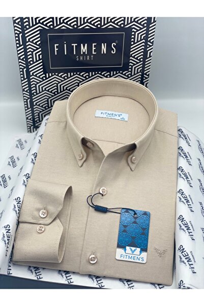 Fitmens Slim Fit Long Sleeve Cotton Gift Boxed Easy-Iron Men's Shirt Fs-00222...