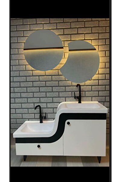 TEKDEKOR Z lavabo/Abdest lavabo/çocuk yaşlı engelli lavabosu 115 × 45 cm antr...