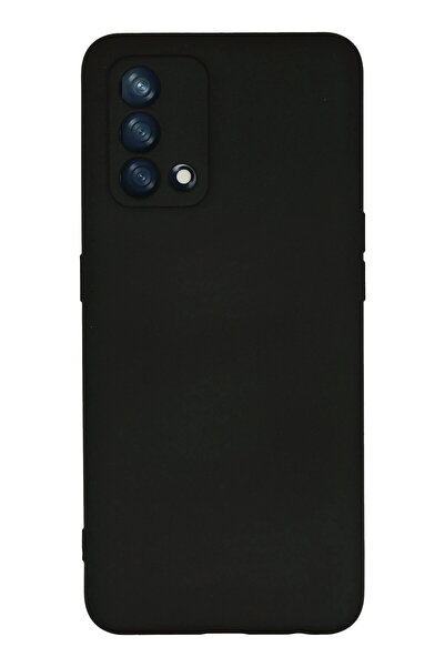 NewFace حافظة STOROZAL A74 4G من السيليكون المخملي الداخلي (93306) - أسود