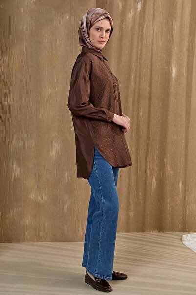 Setrms Casual Taşlı Oversize Tunik